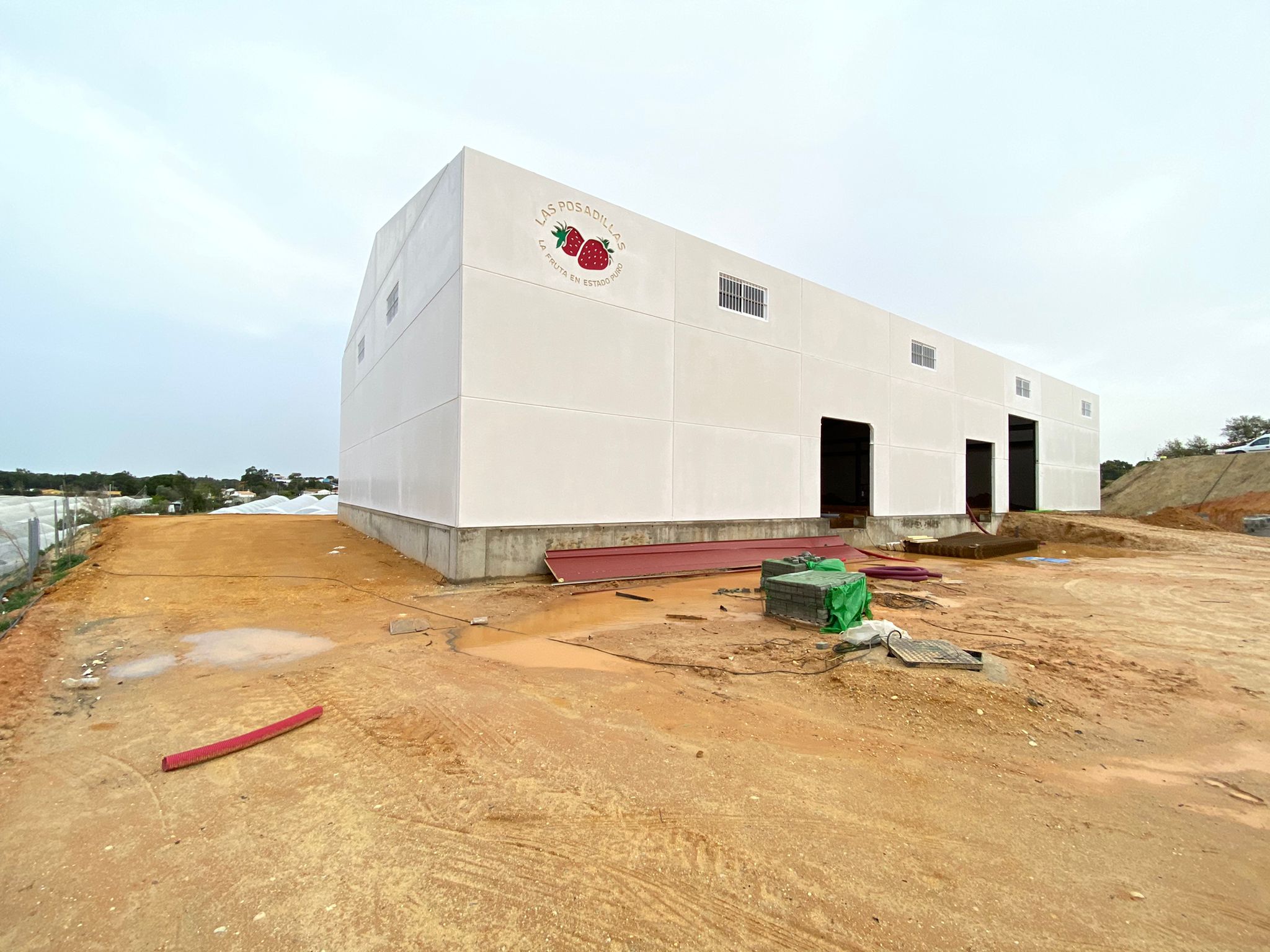Obra Nave Hortofrutícola​ Frontal
