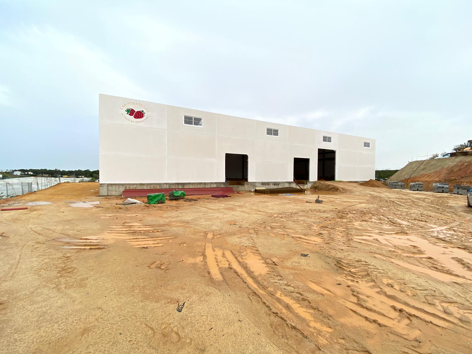 Obra Nave Hortofrutícola​ Frontal