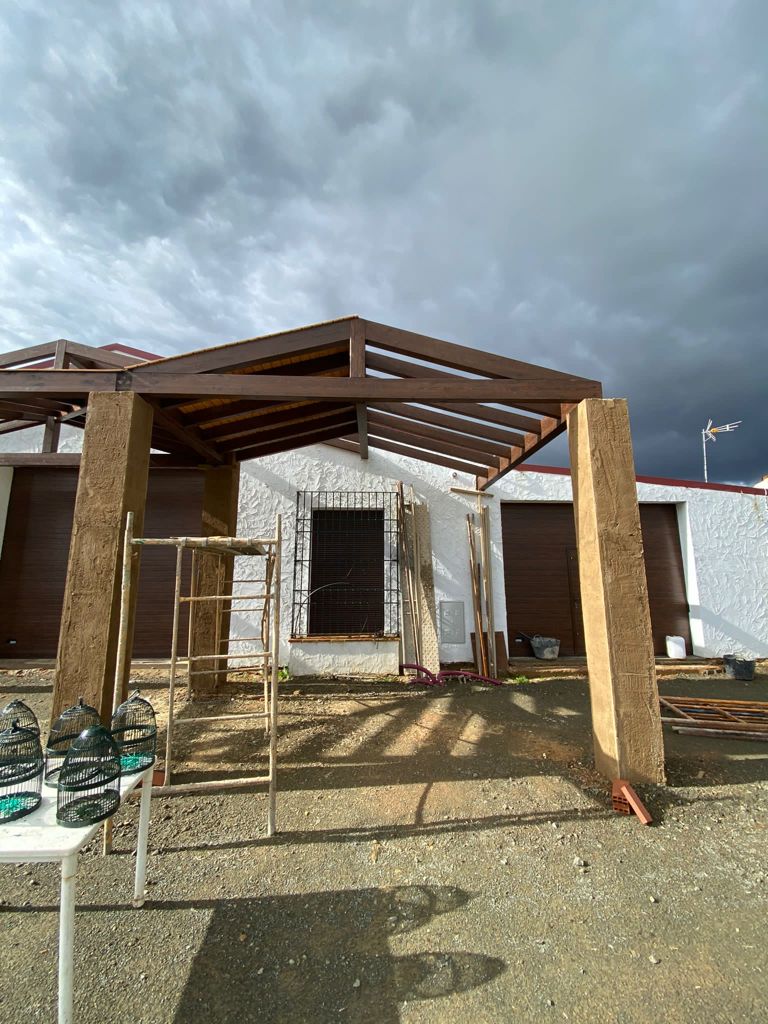 Reforma de local Eventos Alosno Frontal