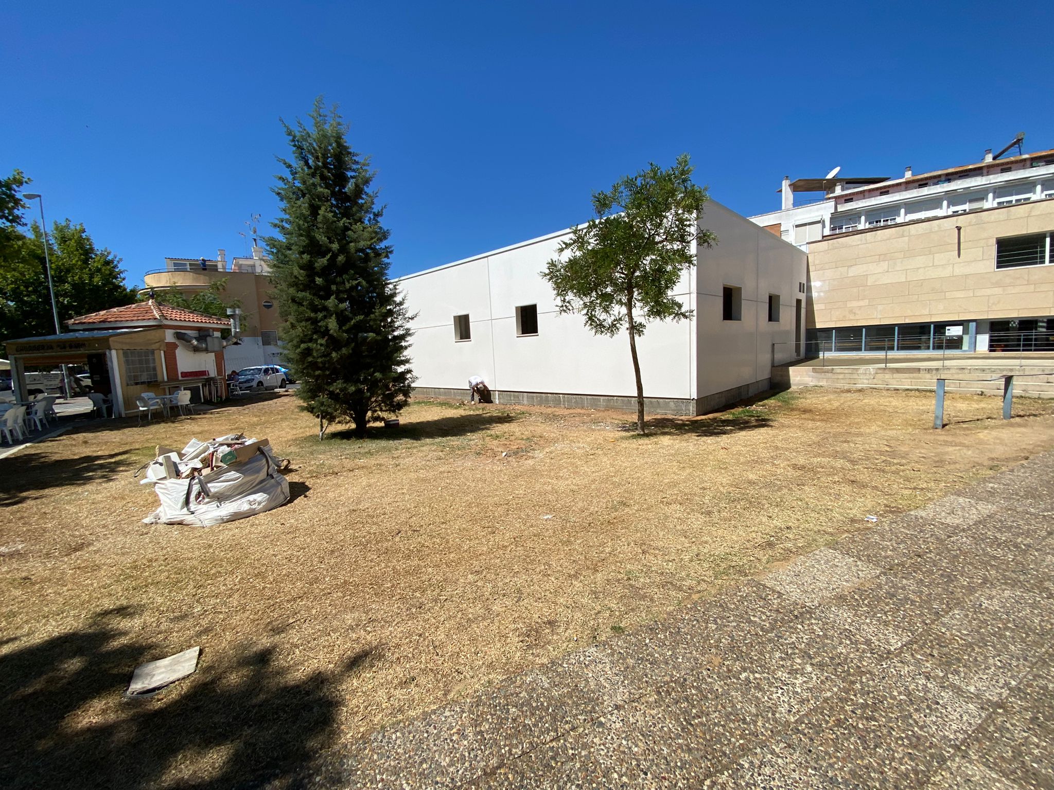 Obra Direccion Ampliacion Centro Salud Trasera